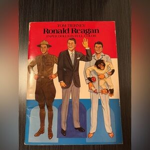 Ronald Reagan Paper Dolls Book